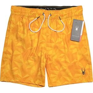 Spyder Volley Swimsuit / Swim Trunks - NWT Mens XL Orange - #47202-F10